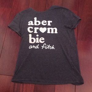 Abercrombie kids embroidered tee